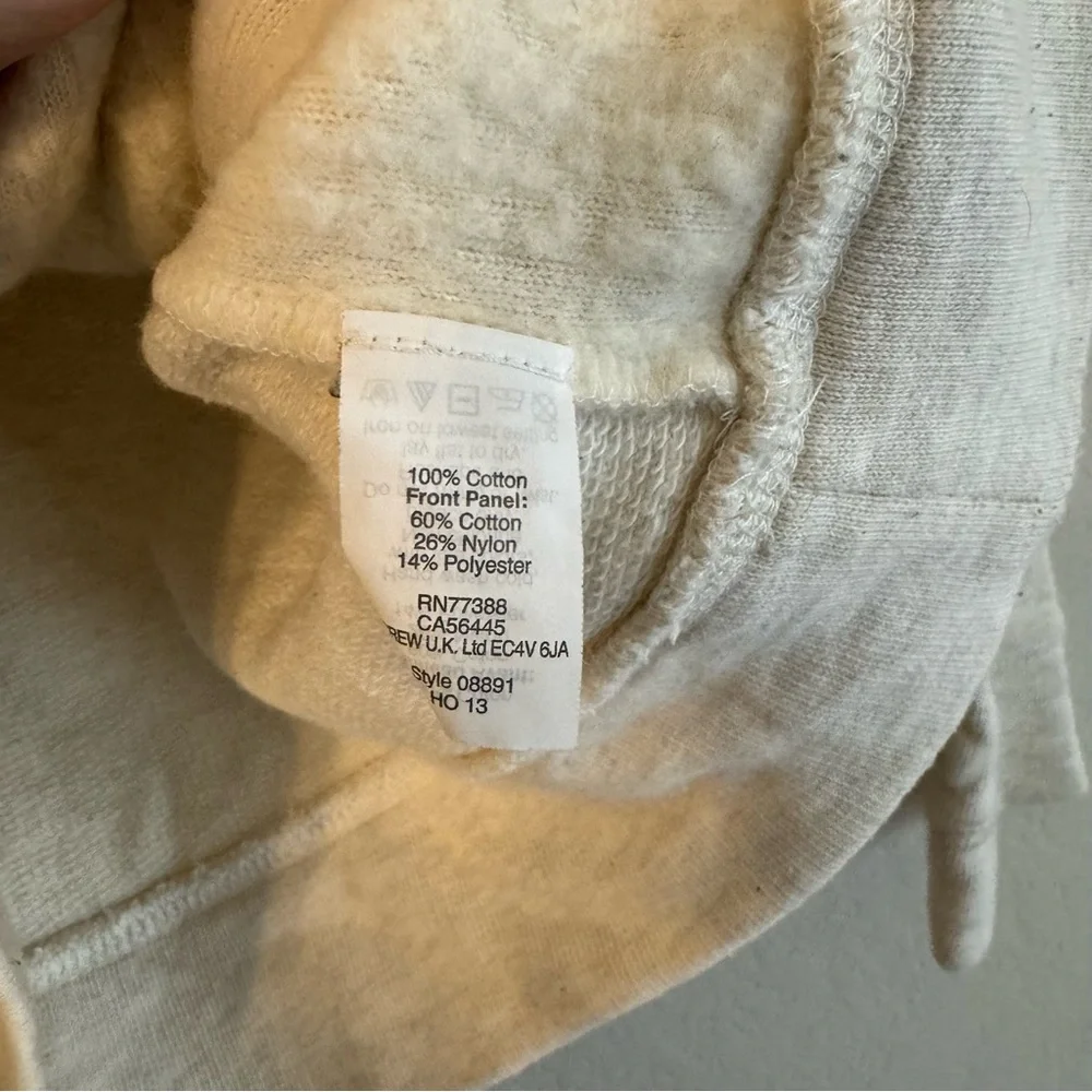 J. Crew Gray and Cream Textured Sweater Small - Picture 5 of 5